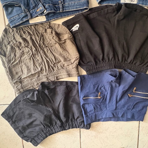 Summer shorts pack of 8, size 36:38, like new, multicolor