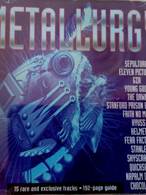 Metallurgy CD used, metal compilation from 1995