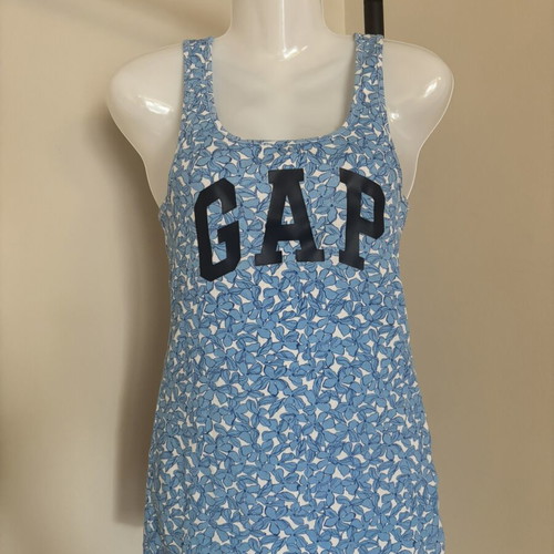 Gap sleeveless top like new, floral pattern, size M