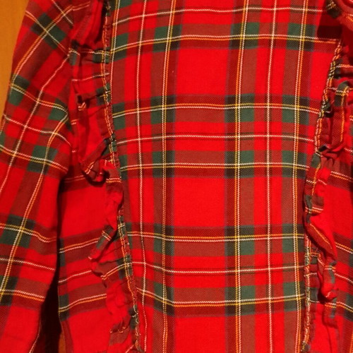 Plaid dress for girl 140cm 9-10 years H&M like new