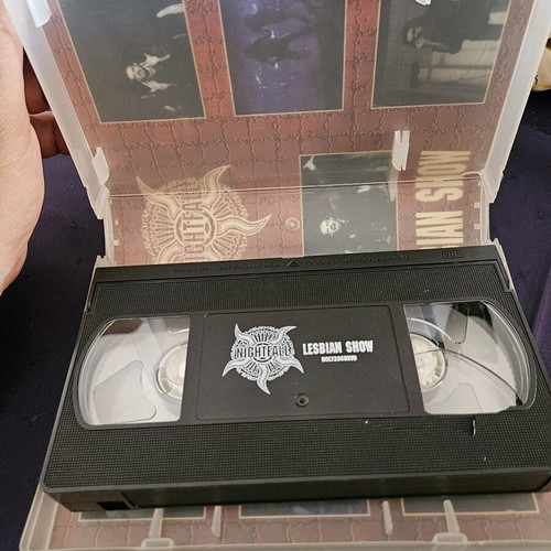 Nightfall Lesbian Show VHS tape used