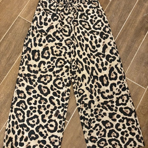 Ψιλόμεση παντελόνα Animal Print σαν καινούργια, μέγεθος M