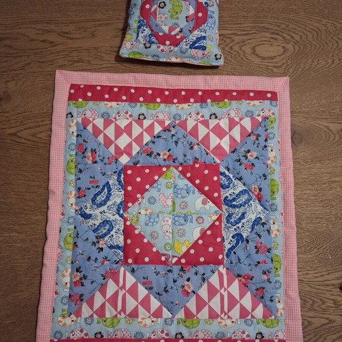 Doll bedding set new, handmade
