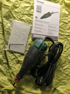 Engraving tool like new