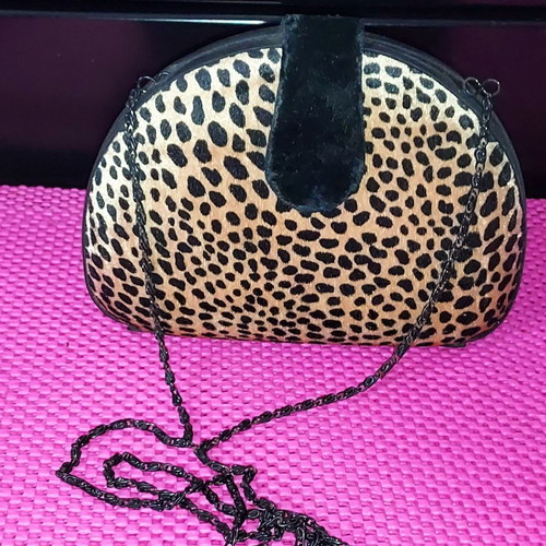 Animal print bag