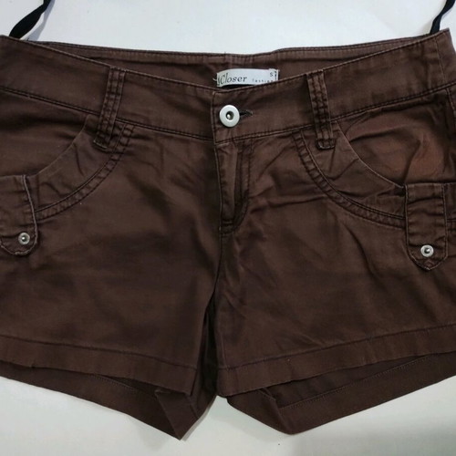 Closer women's brown shorts small vintage 00's like new