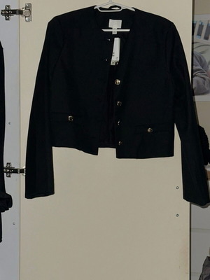 H&M black jacket XS
