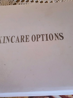 Skincare Options facial ultrasound device new