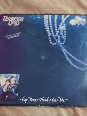Thompson Twins Lay Your Hands On Me 12" Maxi Single used, Greek pressing