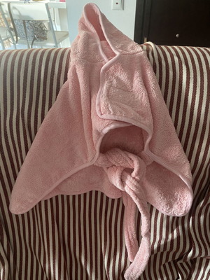 Pet bathrobe size small like new