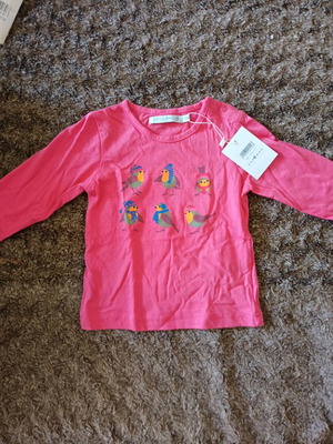 Children's shirt 100% cotton pink 12 months new