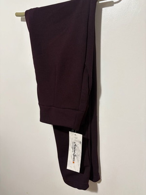 Morena Spain purple pants straight slim fit, new, size M-L