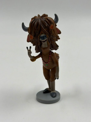 Disney Yak collectible figure used PVC 10cm