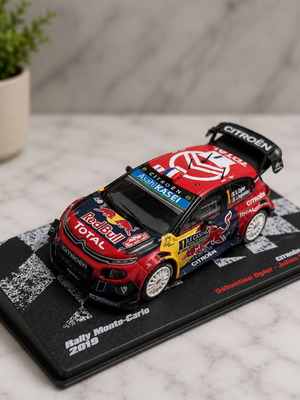 Citroën C3 WRC Monte-Carlo 2019 scale model 1:43 like new