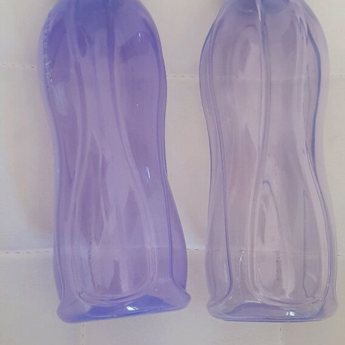Tupperware water bottles 500 ml, pack of 2, assorted colors