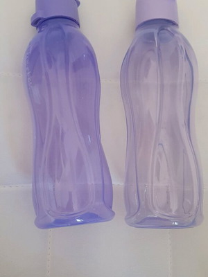Tupperware water bottles 500 ml, pack of 2, assorted colors