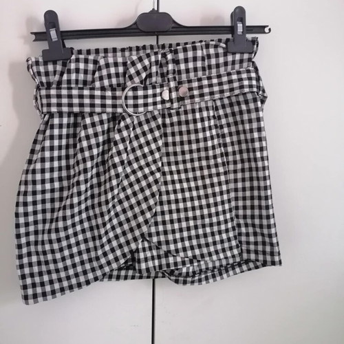 Skort Bershka like new, black and white, size M 38 10
