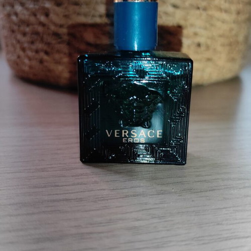 Versace Eros collectible set used, travel size eau de toilette 5ml, after shave 25ml, shower gel empty