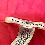  DIANE VON FURSTENBERG  γνησιο  μεταξωτο 100% φορεμα maxi one size!!!