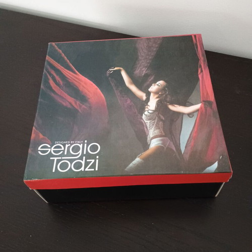 Γόβες Sergio Todzi γυναικείες μεταχειρισμένες, μέγεθος 36, καφέ και μπεζ