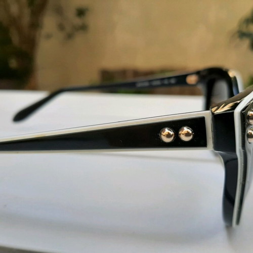 Moschino sunglasses used, white and black