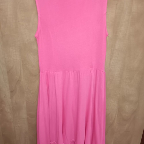 H&M pink asymmetrical sleeveless dress like new