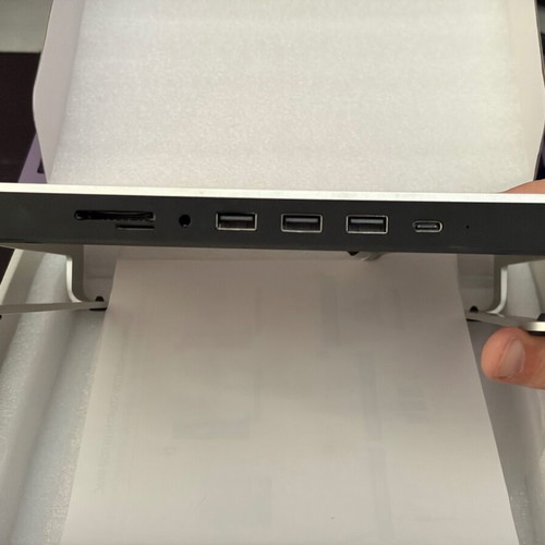 Satechi Aluminum Monitor Stand Hub for iMac like new