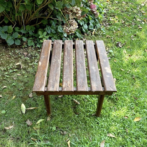 Wooden rustic table like new with natural finish
