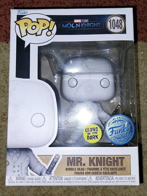 Funko Pop Mr. Knight GITD με αυτοκόλλητο, καινούργιο