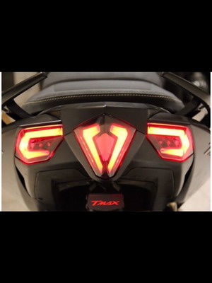 Yamaha T-Max 530 set of indicators and rear light like new