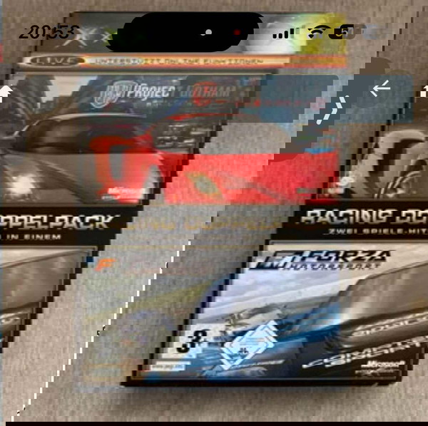 Рейсинг Двойна опаковка (Forza & Project Gotham) Xbox Original немски пълен