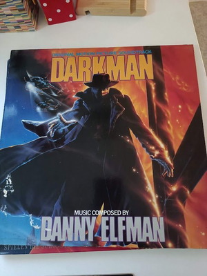 Darkman винил употребяван, саундтрак на Danny Elfman