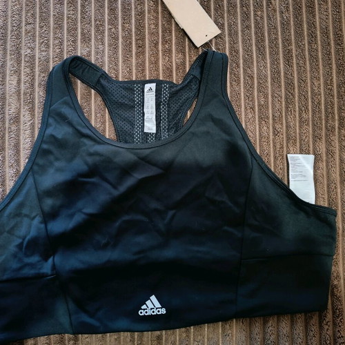 Adidas bustier new, black, size XXL