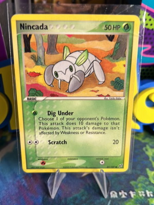 Nincada EX Deoxys 2005 Pokemon card καινούργιο