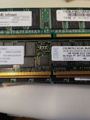 Μνήμες retro DDR και SDRAM μεταχειρισμένες, πακέτο 14