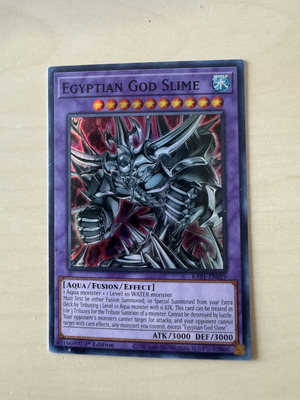 Yu-Gi-Oh! Egyptian God Slime RA01 card