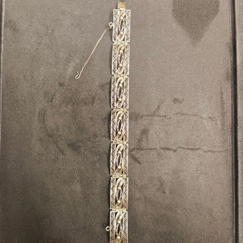 Silver bracelet, 22.35 g, 20 cm