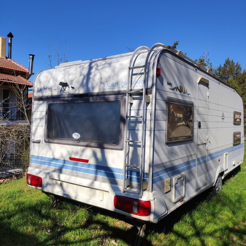 Hobby 7m family caravan, fully autonomous