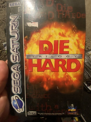 Die Hard Trilogy Sega Saturn game like new