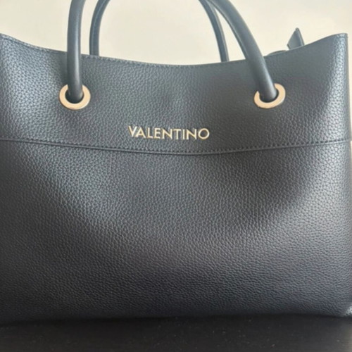 Valentino handbag with detachable shoulder strap, black
