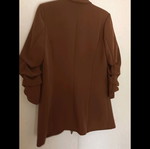Single-breasted jacket camel like new
