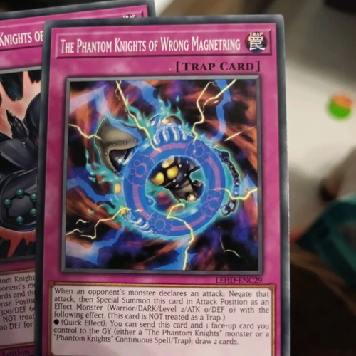 yugioh the phantom knights cards Amazon.com: Yu-Gi-Oh! - The Phantom Knights of Fragile Armor - LEHD-ENC05 -  Common - 1st Edition - Legendary Hero Decks main image 0