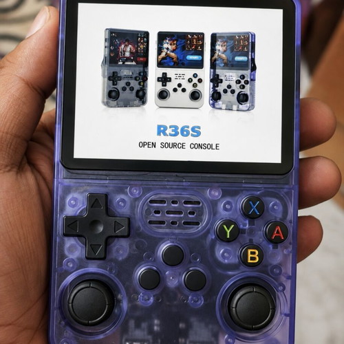 R36S Retro Handheld Game Console 64GB with ArkOS and 15,000+ Games
