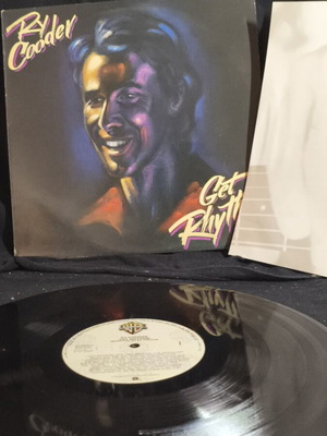 Ry Cooder Get Rhythm vinyl records used, pack of 2