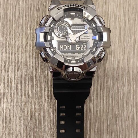 Casio G-Shock GM700 wristwatch like new, black, men's