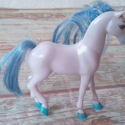 Barbie Doll Horse Blue Shoes S15 Mattel 2005 used