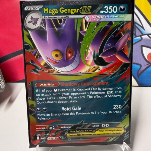 Mega Gengar ex Ascended Heroes 125/217 Double Rare card