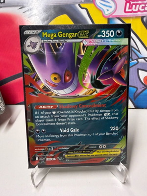 Mega Gengar ex Ascended Heroes 125/217 Double Rare card