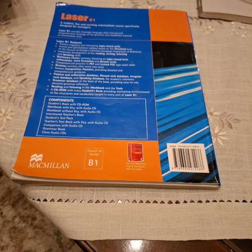Laser B1 students books in very good condition