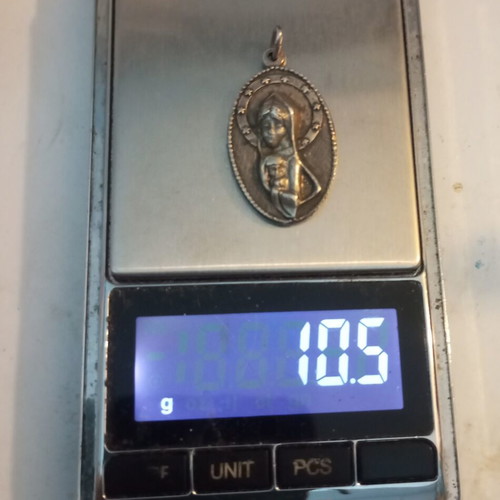 Silver 950 pendant vintage, used